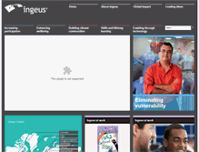 Tablet Screenshot of ingeus.com.au