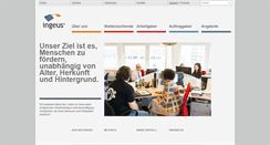 Desktop Screenshot of ingeus.ch